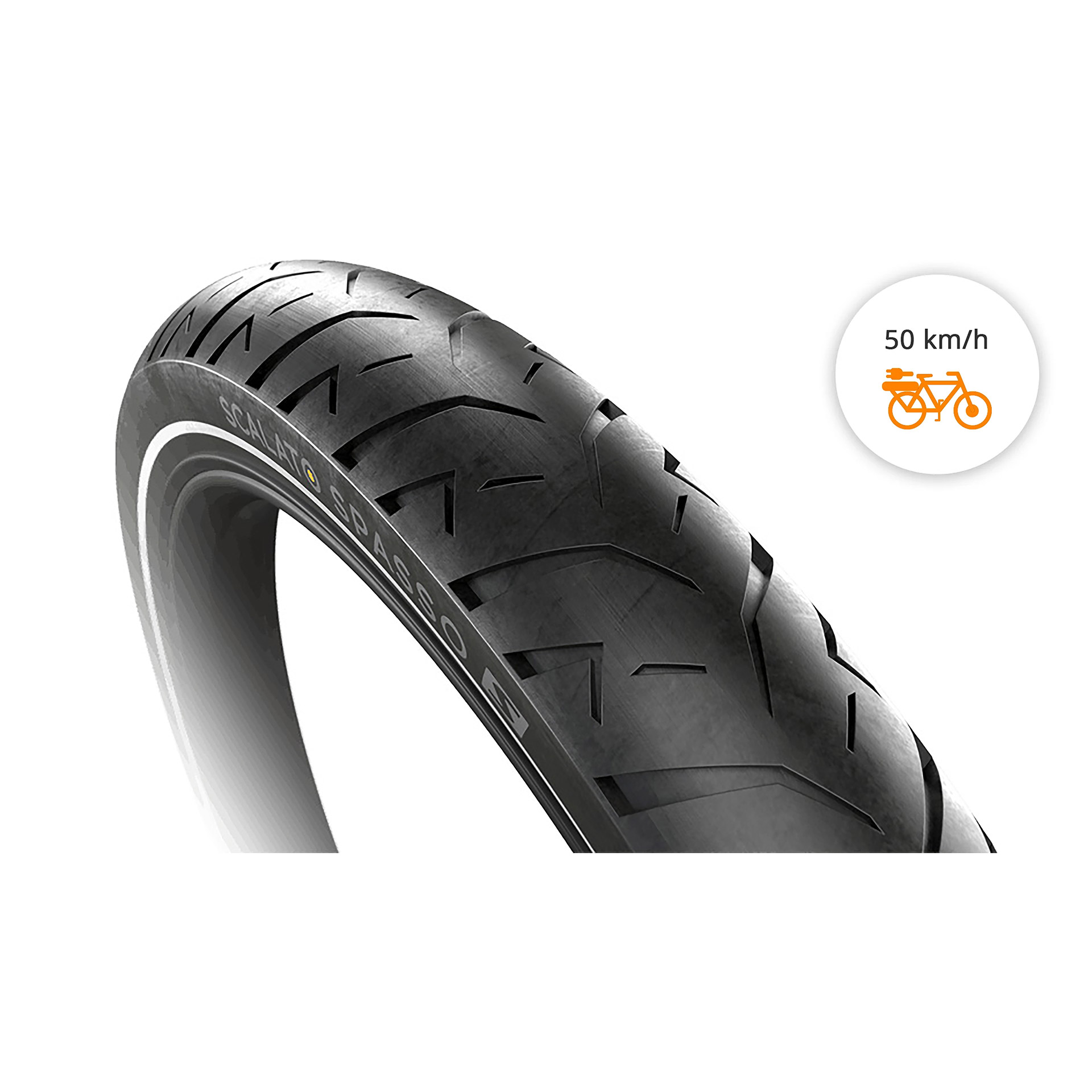 Scalato draadband Spasso 57-584 +R zwart