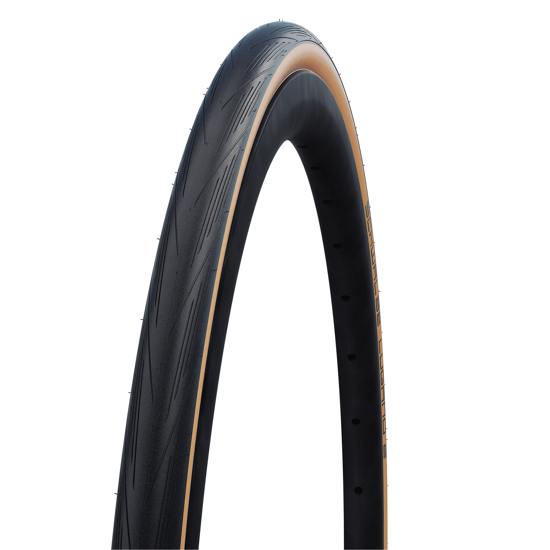 Schwalbe draadband Lugano II Active 25-622 zwart/skin