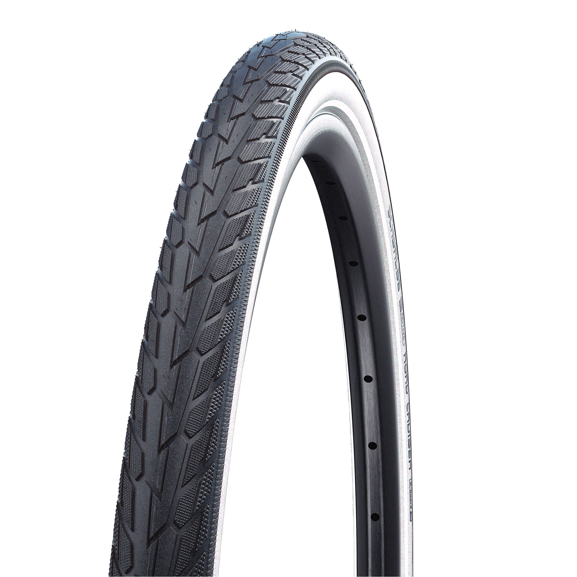 Schwalbe draadband Road Cruiser Act 42-622 +R zw/wit