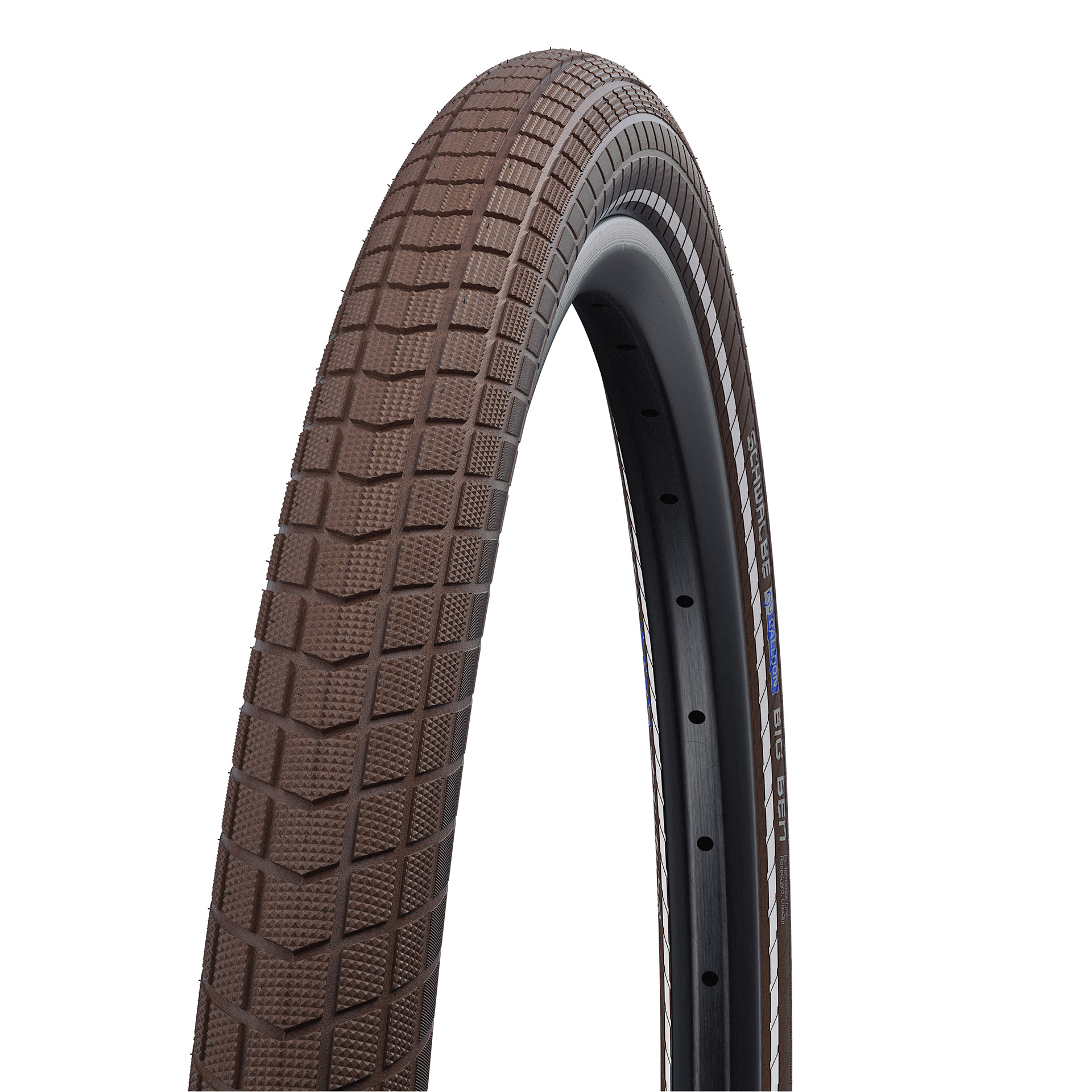 Schwalbe draadband Little Big Ben Active 40-622 +R bruin