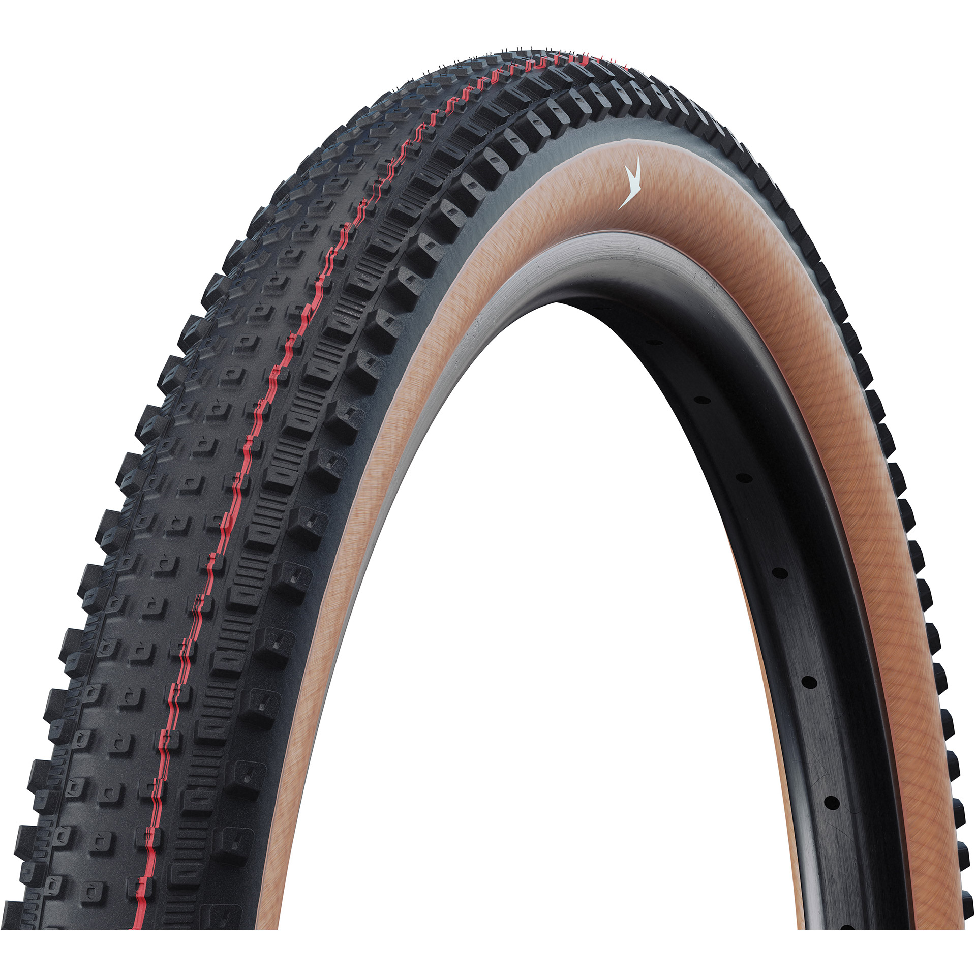 Schwalbe vouwband Rick Evo TLR 62-622 zwart/transparant