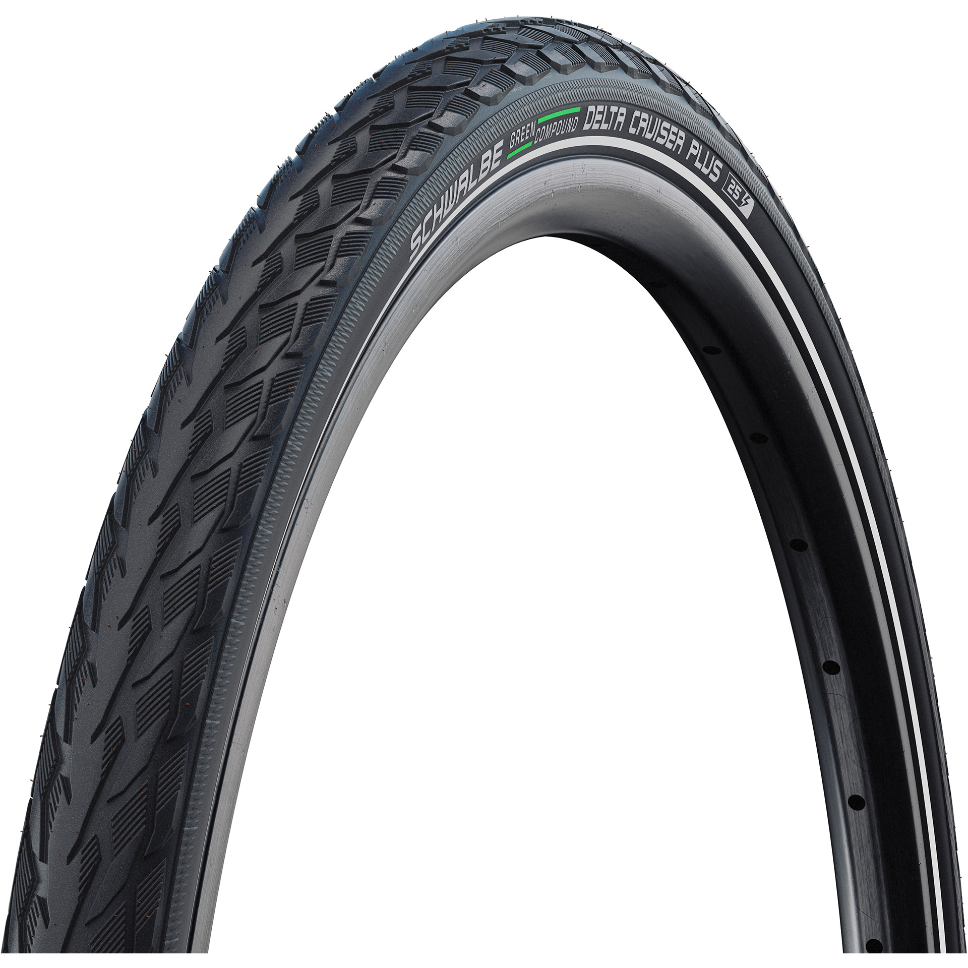 Schwalbe draadband Delta  Cruiser Plus 50-559 +R  zwart