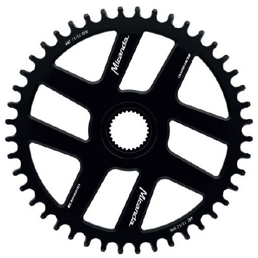 Miranda Bosch 4 tandwiel 34T D1 DM 47.5mm aluminium zwart