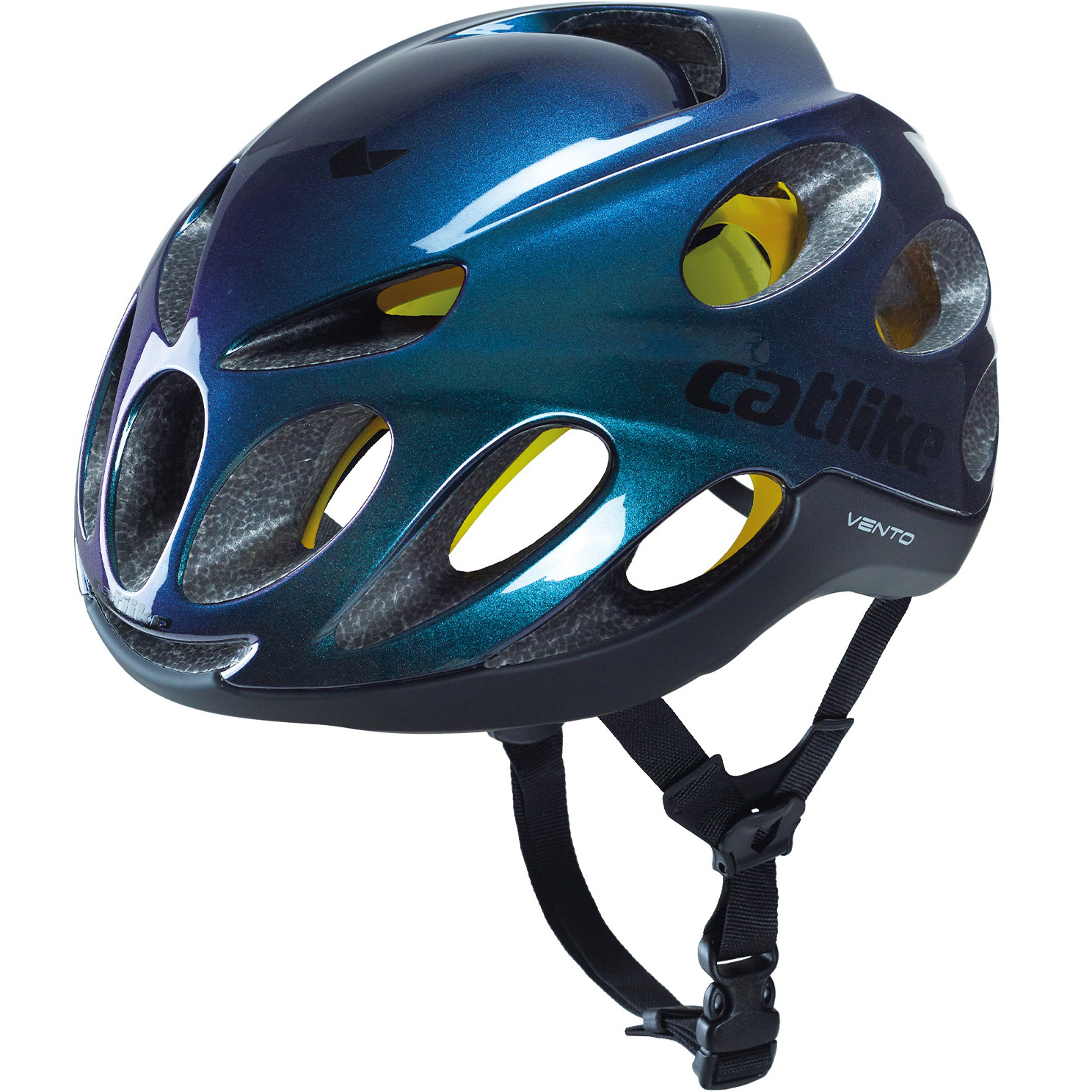 Catlike racehelm Vento Mips maat S 52-54cm satin chameleon