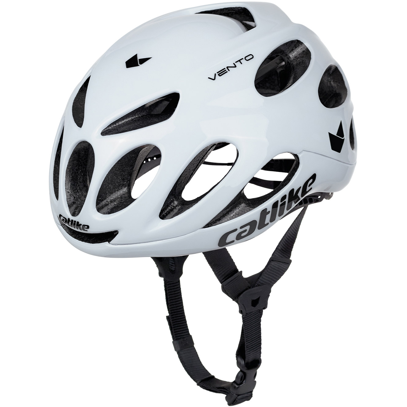 Catlike racehelm Vento maat M 55-57cm wit glans