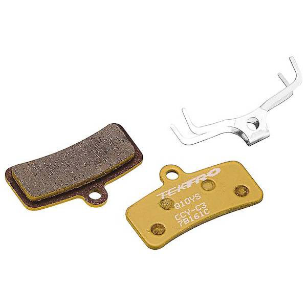 Tektro schijfremblokset Q10YS hydraulisch keramisch goud