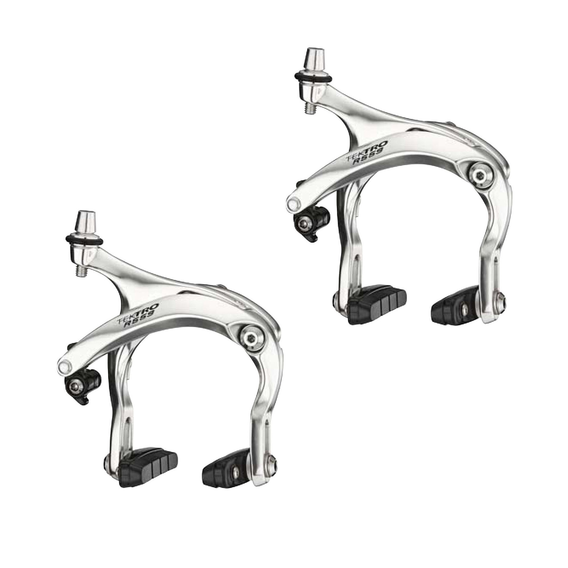 Tektro remset caliper R559 + rempad P422 recessed alu zilv.