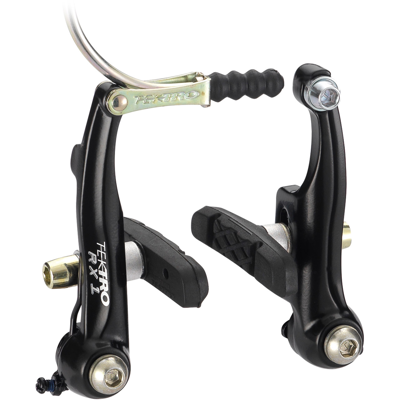 Tektro V-brake RX1.0 mini met remblok(63mm) 85mm zwart