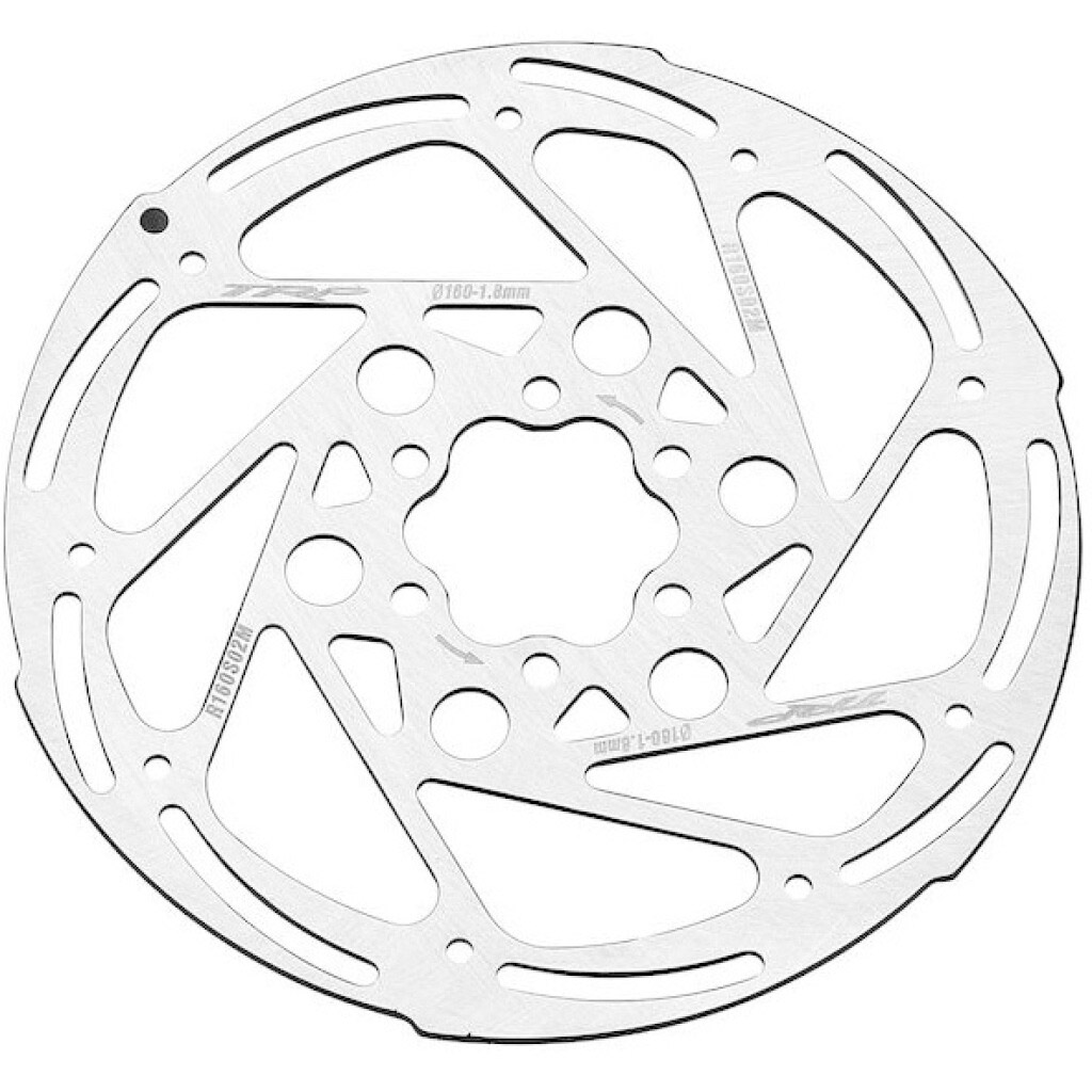 TRP remschijf Laser ø160mm 6-gaats zilver