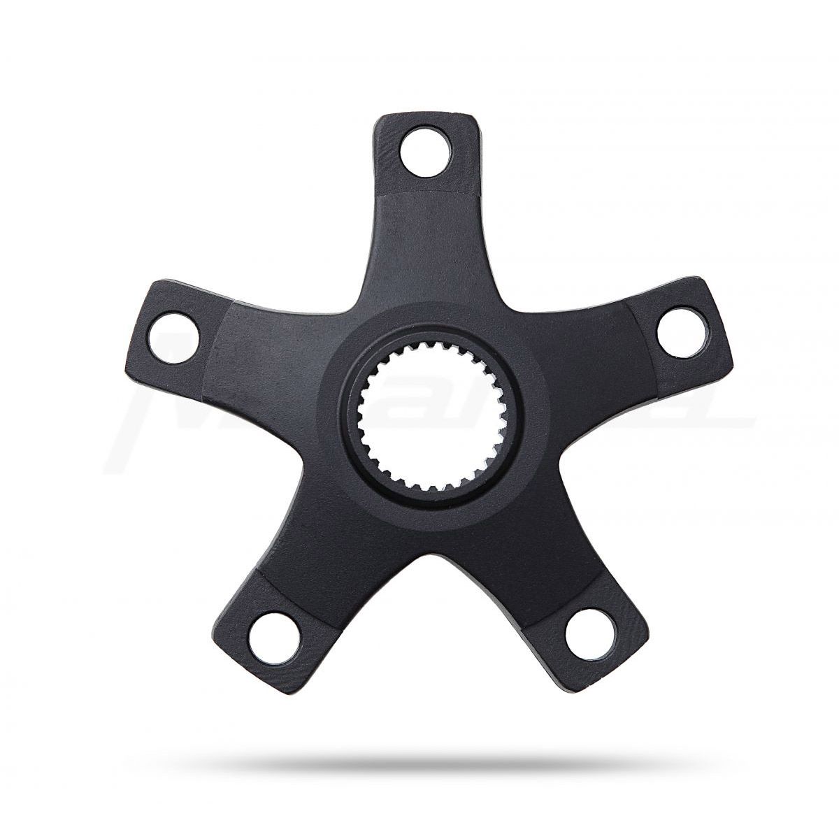 Miranda spider 47,5mm voor Bosch4 5-arm alu zwart