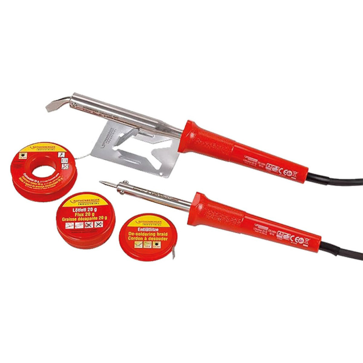 Cyclus soldeerset 2x bout 25W/80W + toebehoren