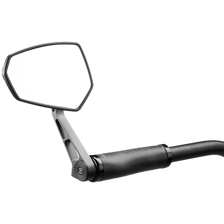 Ergotec spiegel M-77 links + rechts kort zwart
