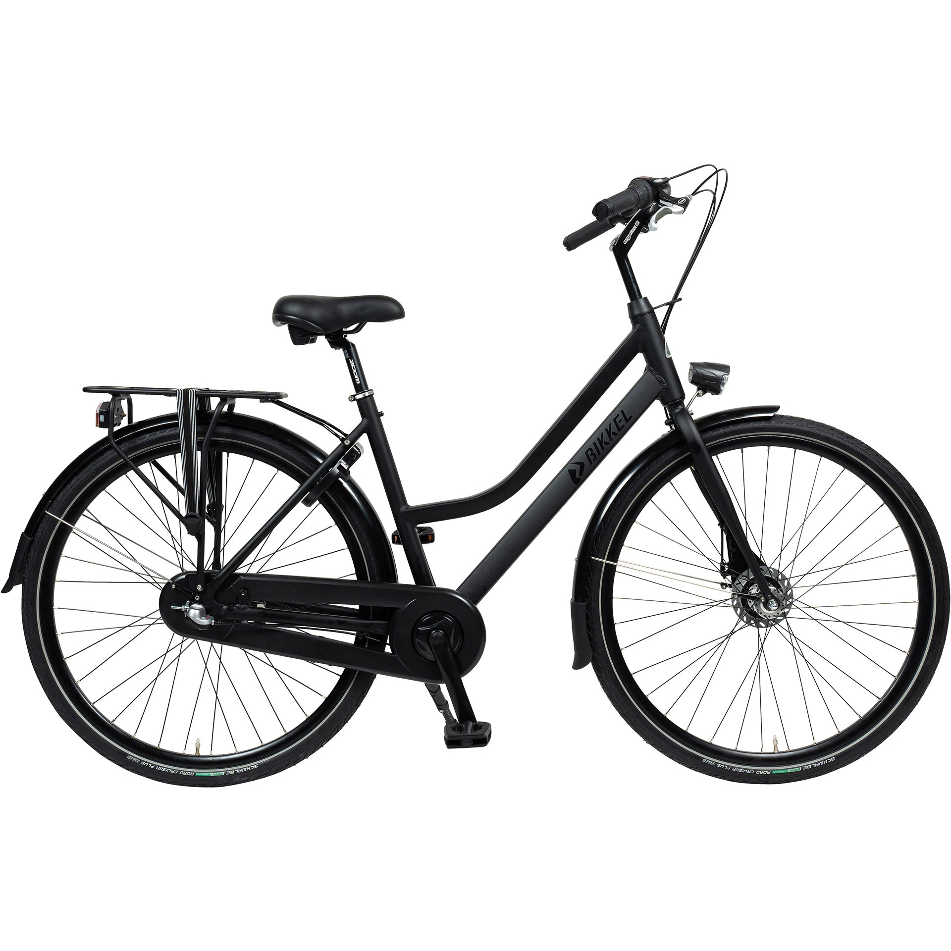 Bikkel Lima Nexus 3V D55 Matt Black naafdynamo