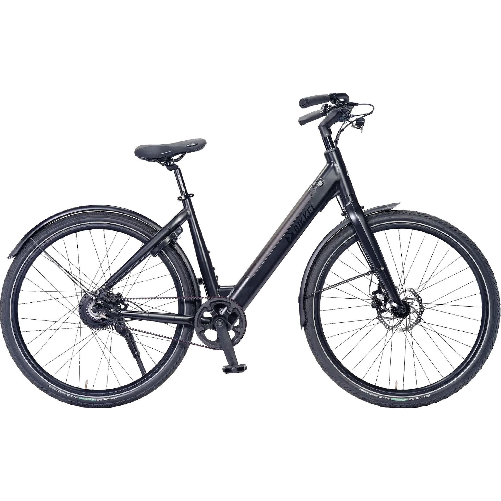 Bikkel Centro Gates fixed gear D55 black mat 375Wh