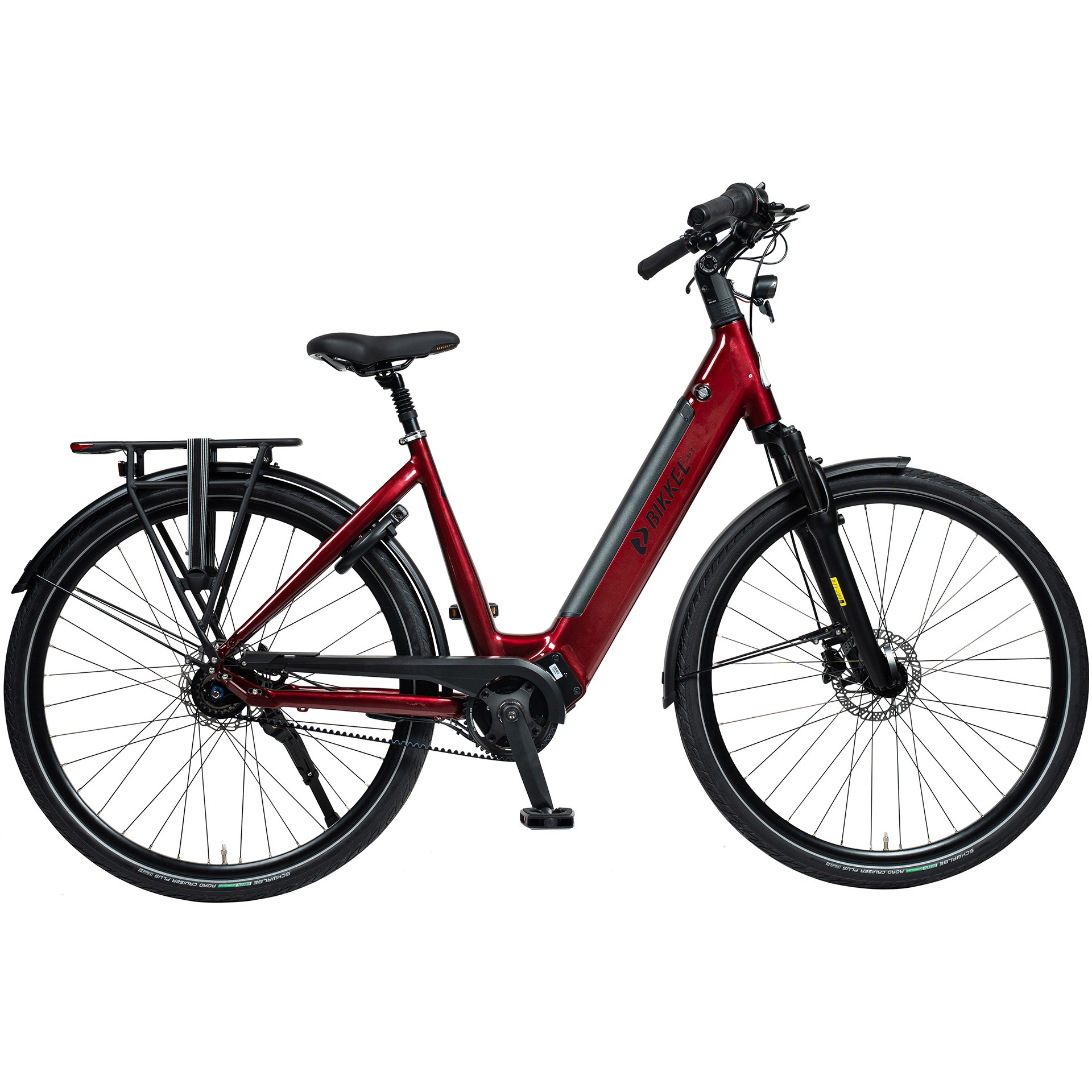 Bikkel Tuba S Disk Gates Nexus 7V D49 Claret Red 630Wh