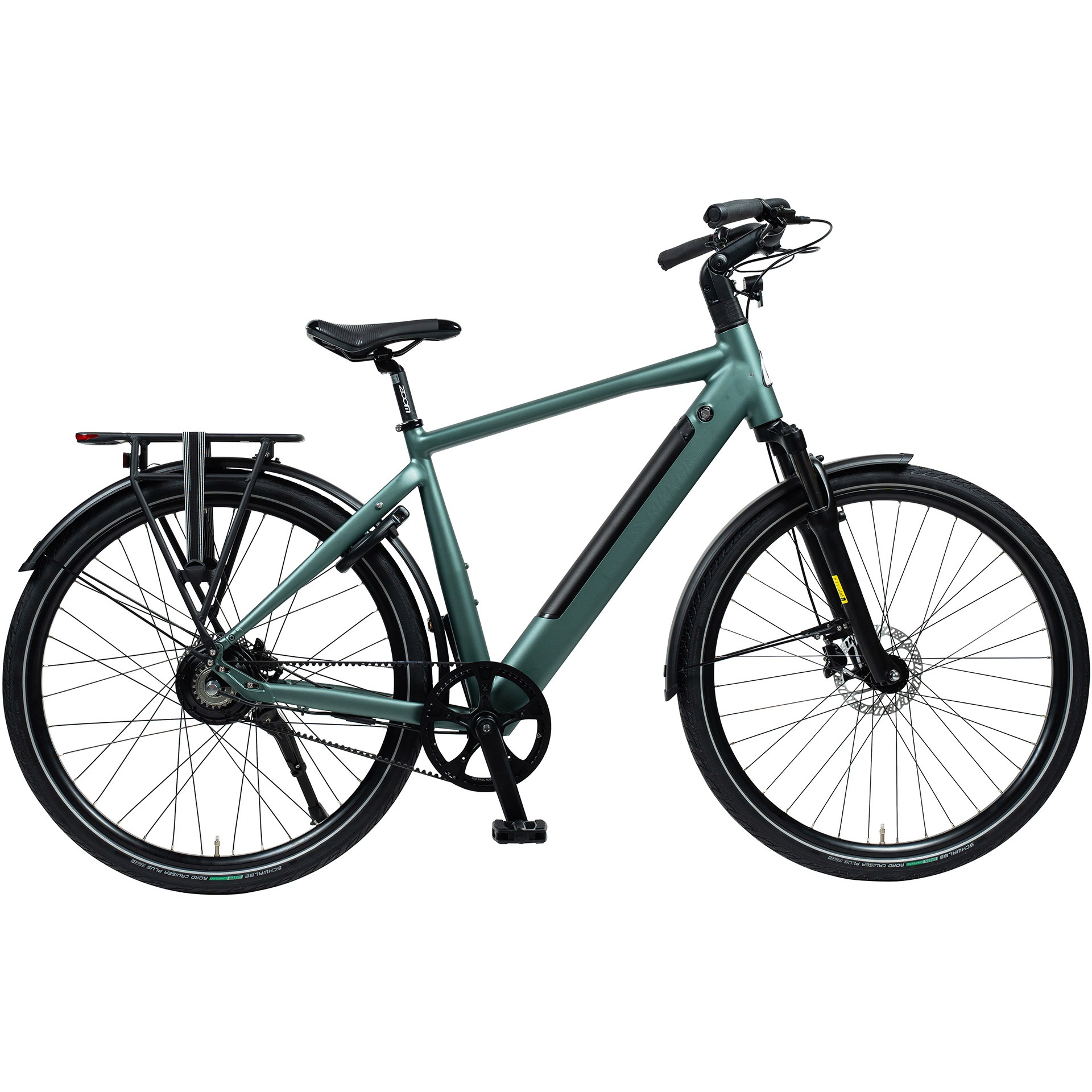 Bikkel Centro Premium Gates H53 Racing Green Mat 504Wh