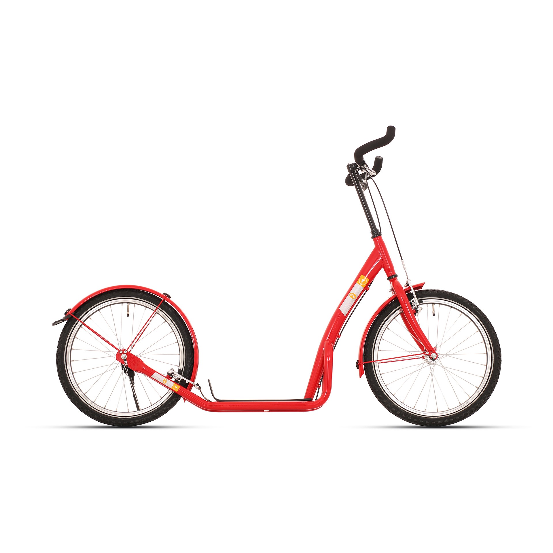 BFN step Bike2Go 20" rood