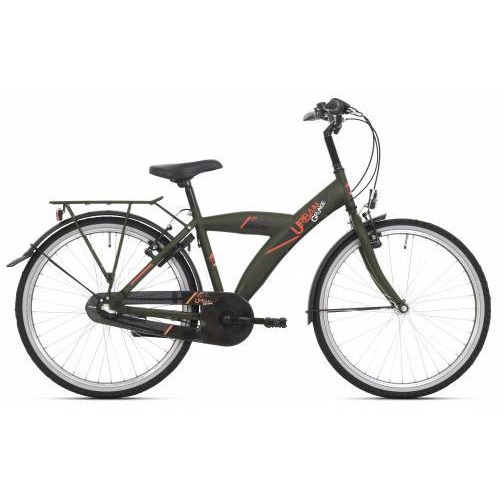 BFN jongensfiets Urban 26" 3v mat donkergroen