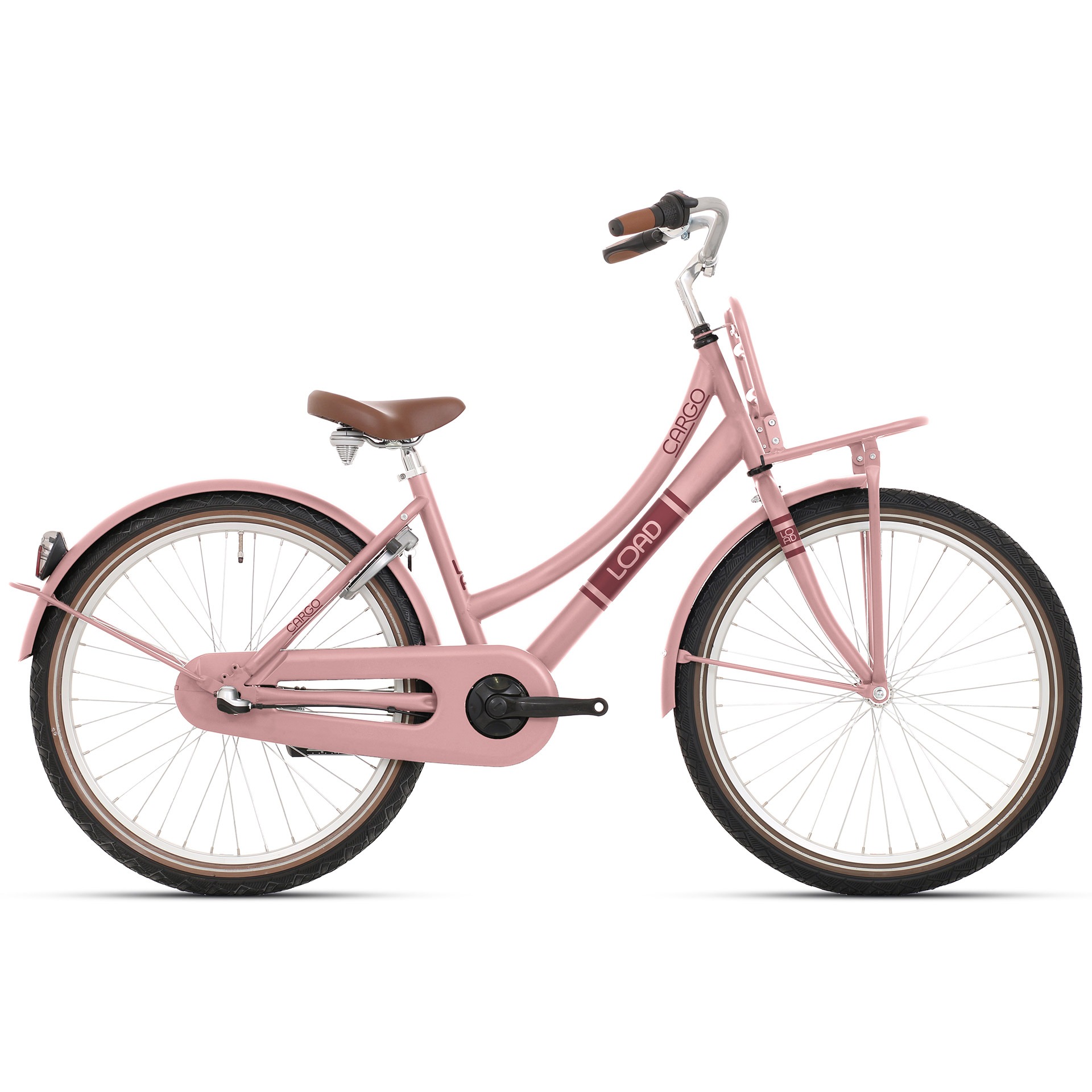 BFN meisjesfiets Load 20" remnaaf roze