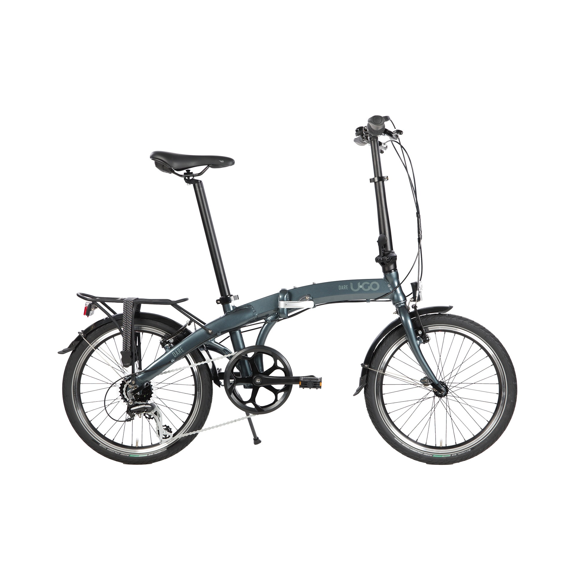 U•GO vouwfiets Dare d7 20" ocean grey