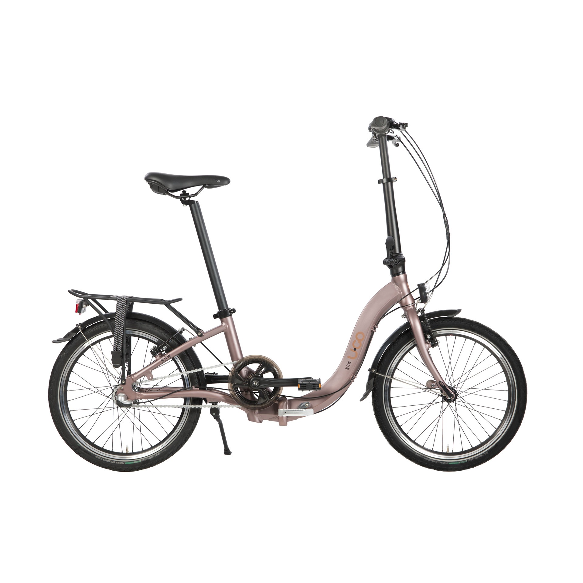 U•GO vouwfiets Now i3 20" maroon brown
