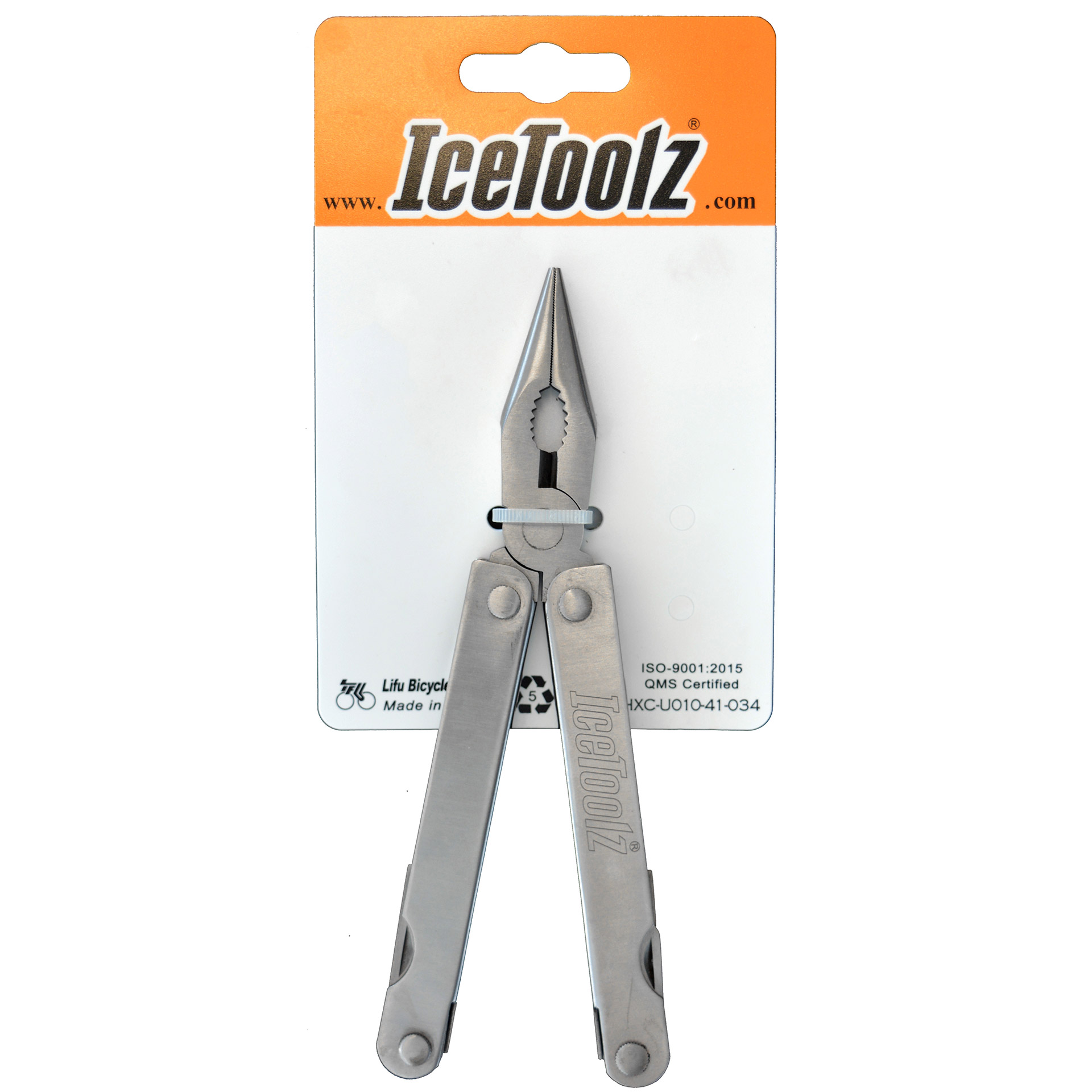 IceToolz multitool LifeGuard 15-functies, roestvrij staal