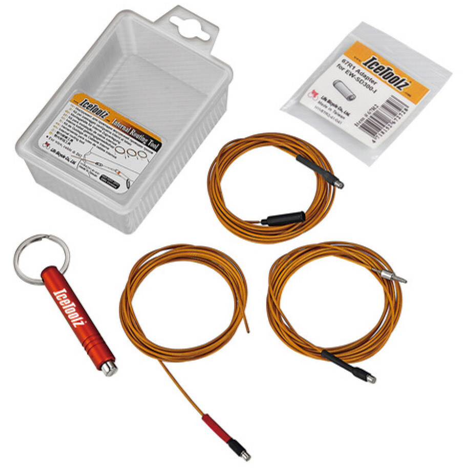 IceToolz kabelgeleider set met magneet voor intern doorvoeren