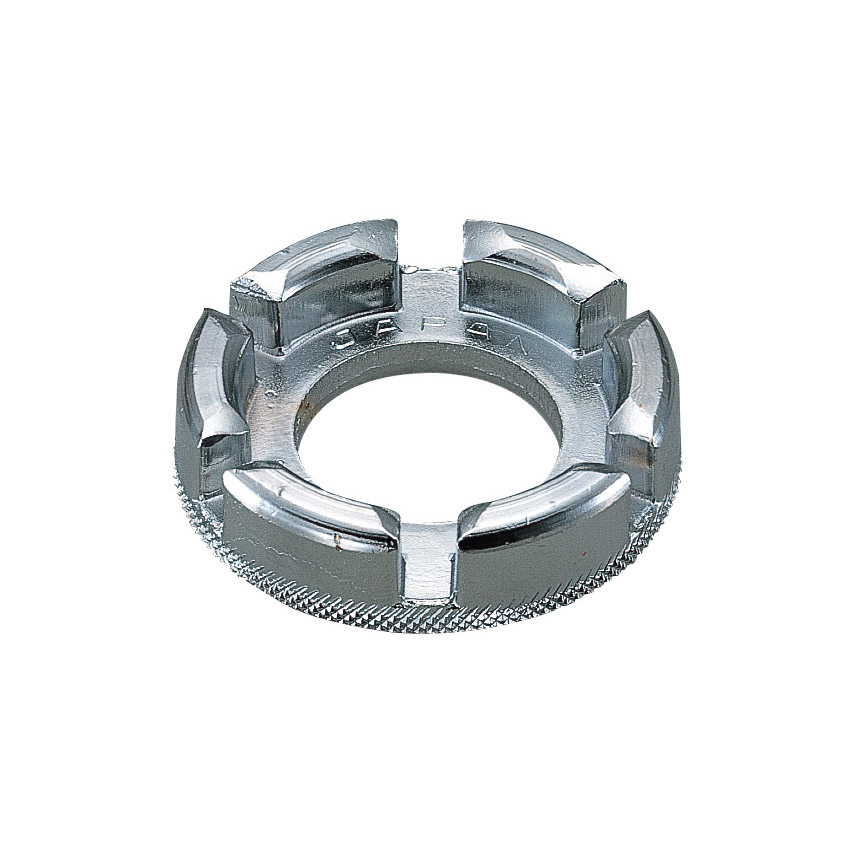 Nippelspanner rond chroom Hozan C-120