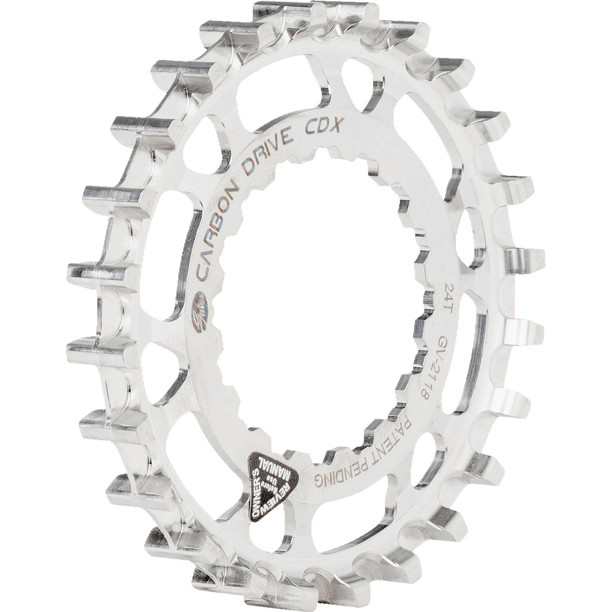 Gates tandwiel CDX 24T Bosch Gen.2 incl. spacer kit