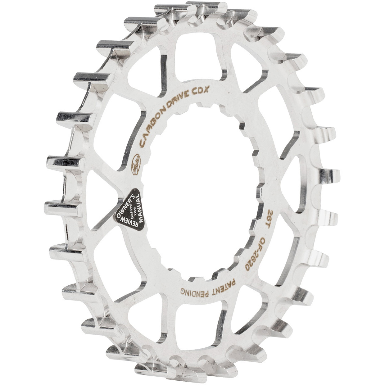 Gates tandwiel CDX 26T Bosch Gen.2 incl. spacer kit