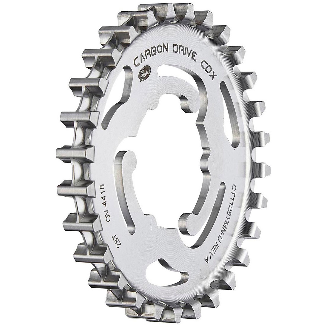 Gates sprocket CDX 28T 9-spline Shimano freewheel hub