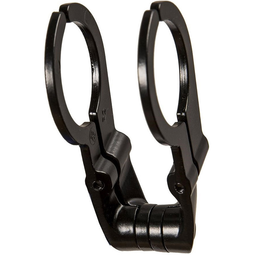 Herrmans koplampbeugel FL-BRK 31,8mm aluminium zwart