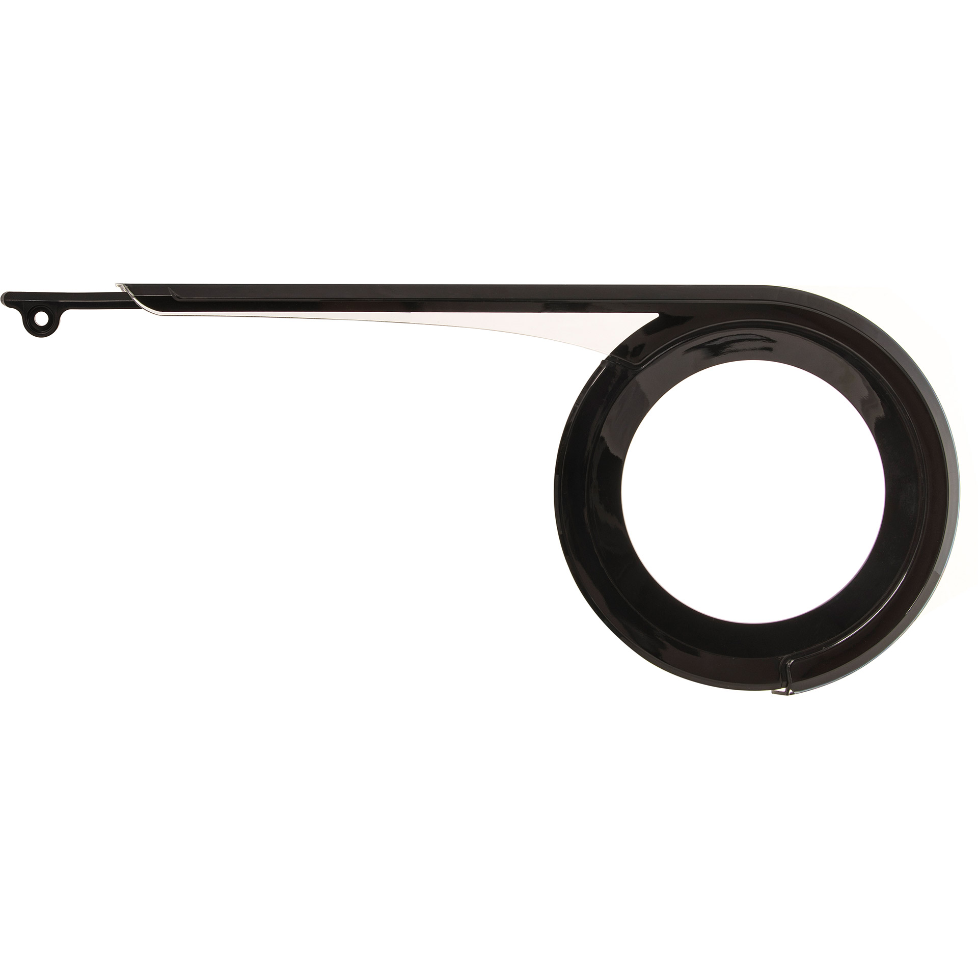 Herrmans kettingscherm Halo 38t ø125mm 308mm trans/zwart