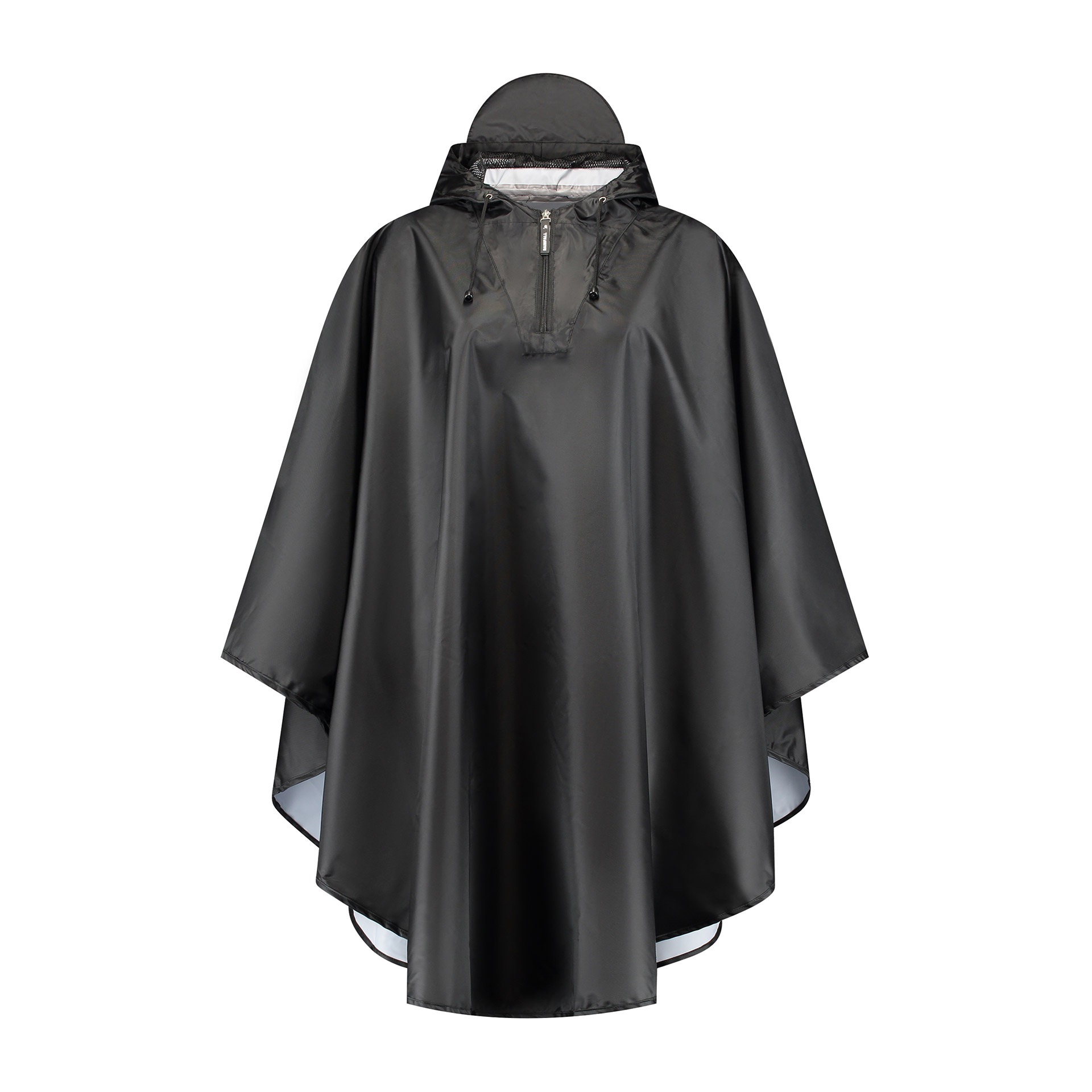 Mirage poncho polyester zwart