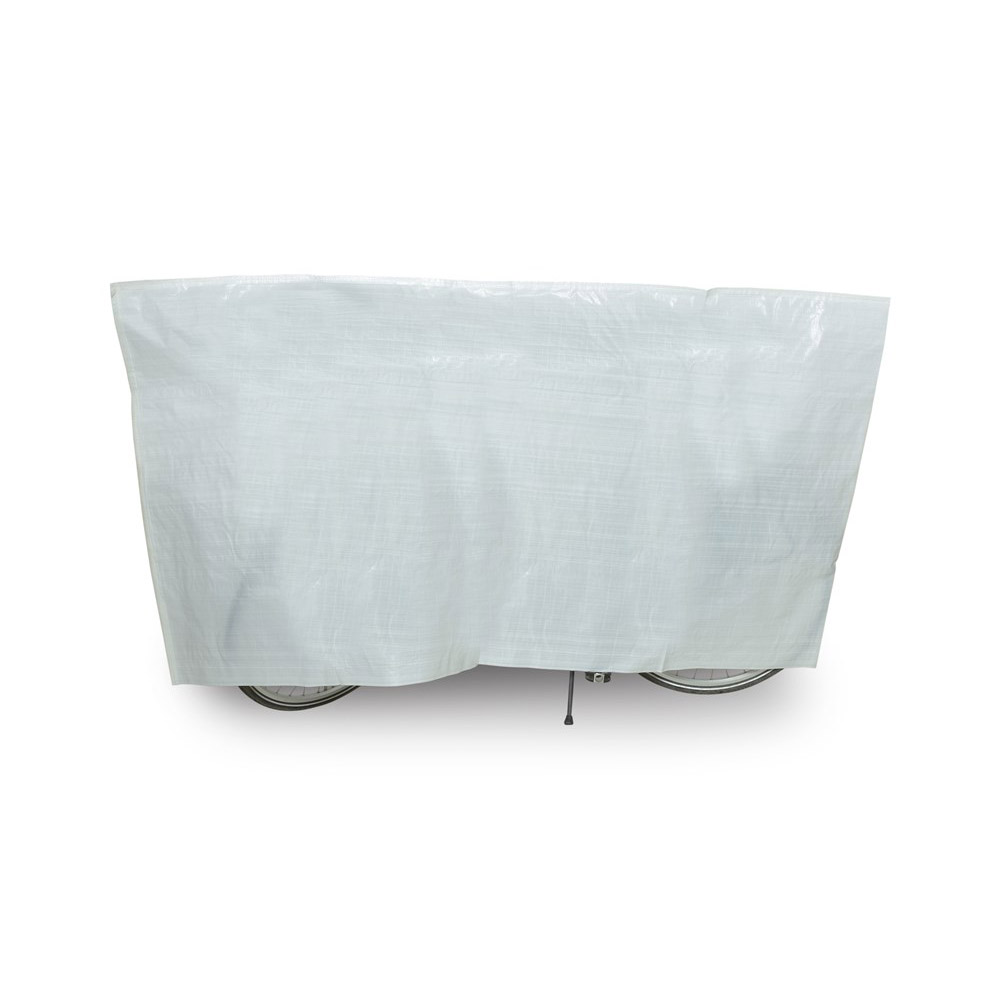 VK fietsbeschermhoes (1) Hoes wit z/ringen