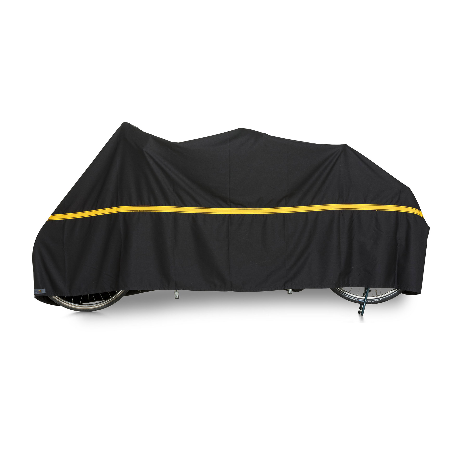 VK fietsbeschermhoes (58) Tandem de Luxe zwart