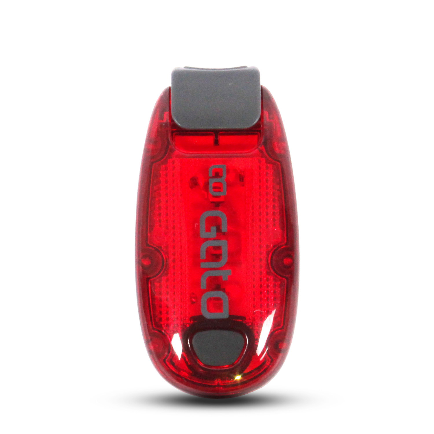 Gato led flasher clip grey/red one size