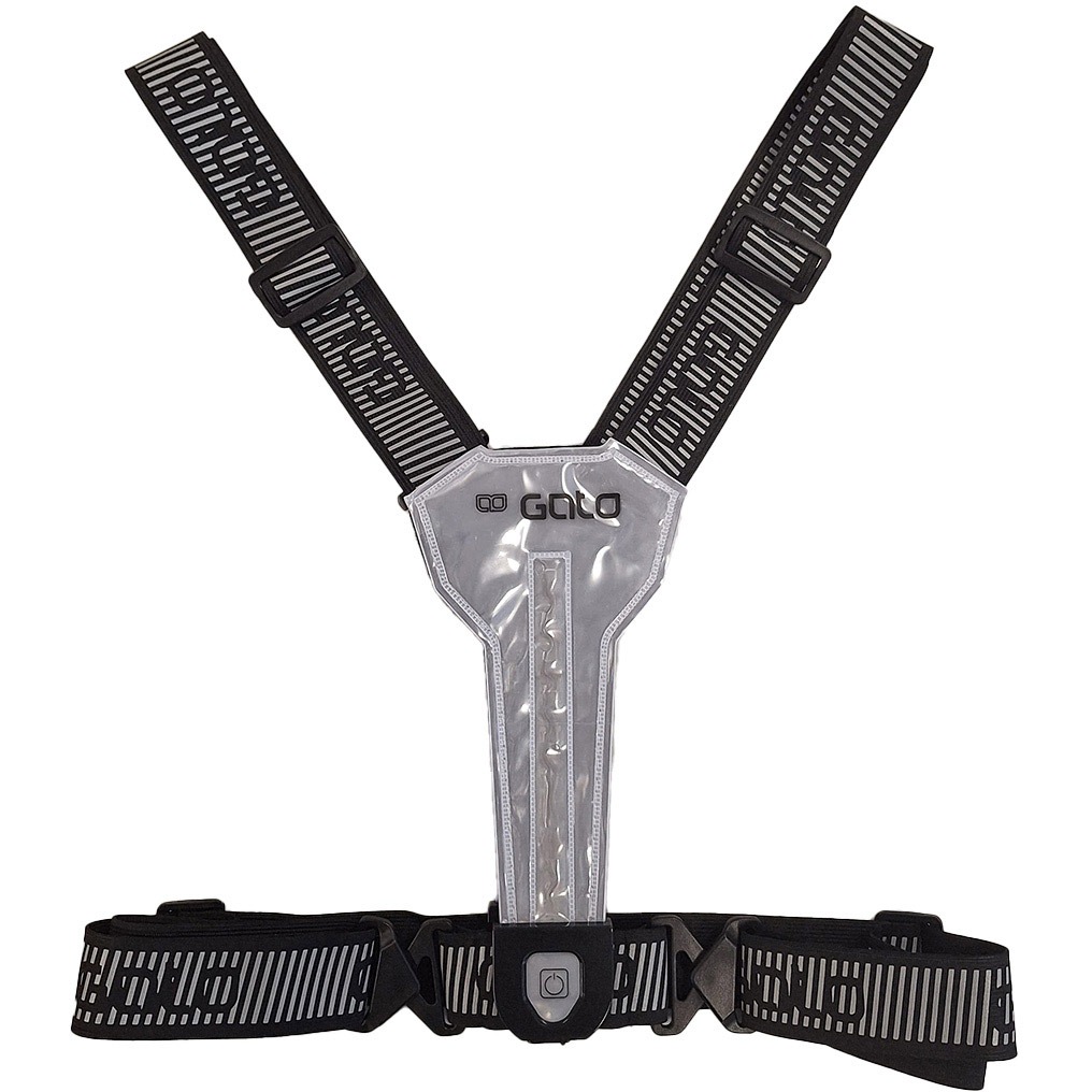 Gato vest Ultra LED USB one size antraciet