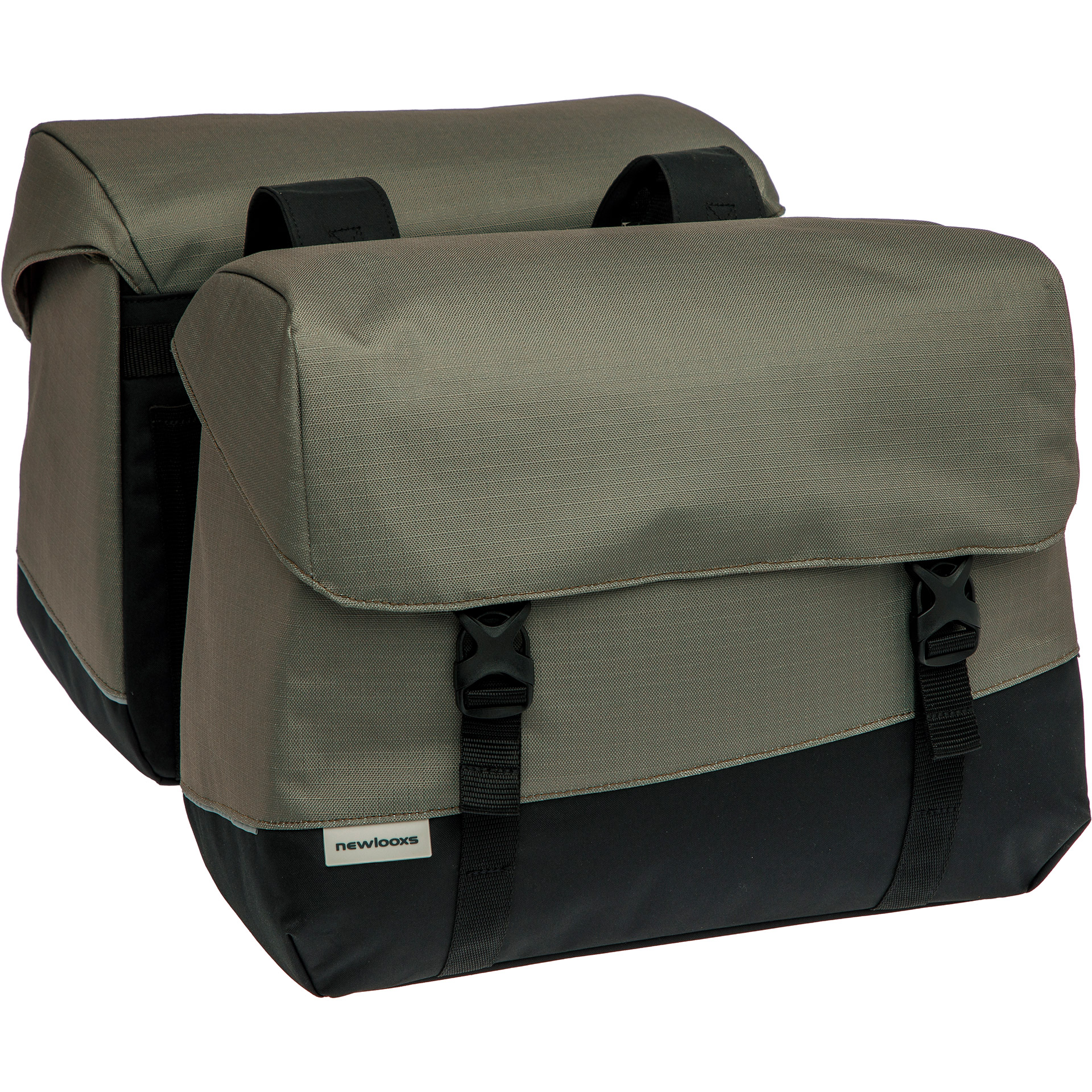 New Looxs dubbele tas Oslo Joli 37l rPET zwart/groen