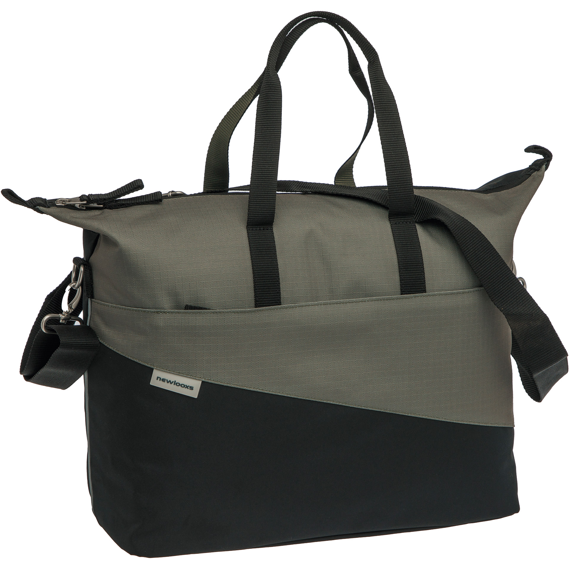 New Looxs enkele tas Oslo Tendo 21l rPET zwart/groen