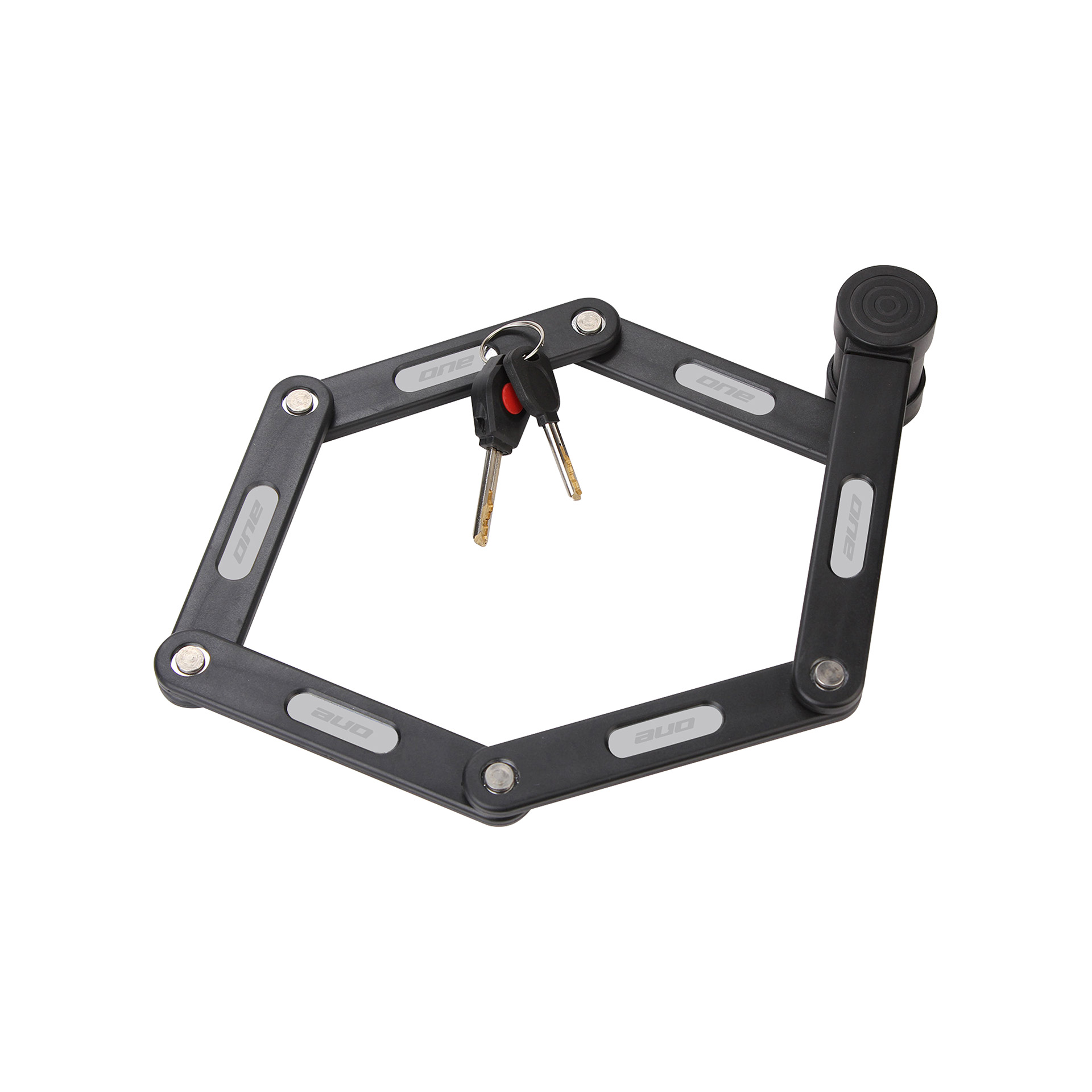 One vouwslot 20.85  20mm/85cm black/grey