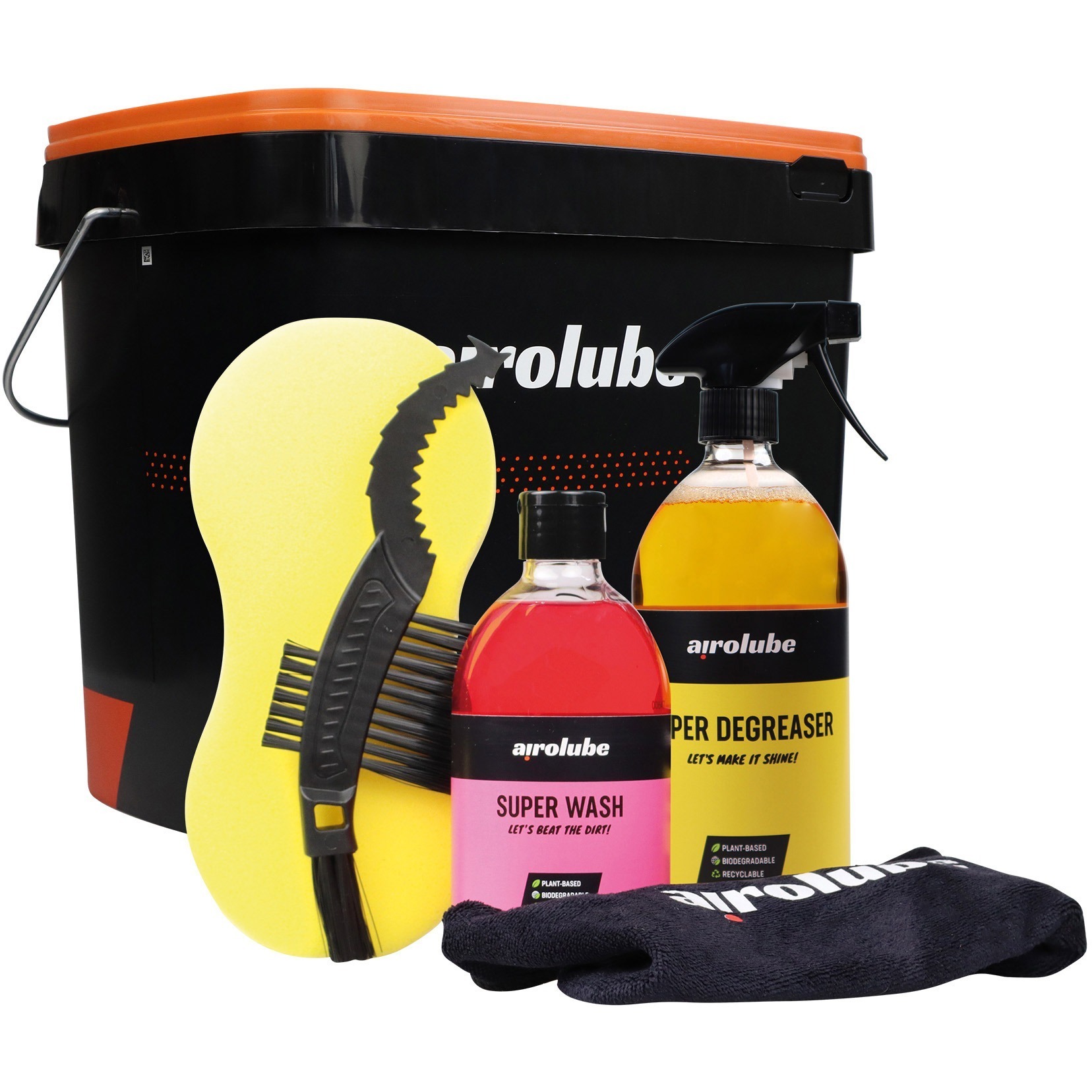 Airolube emmer Cleanest Bike Essentials Basic met inhoud 6l