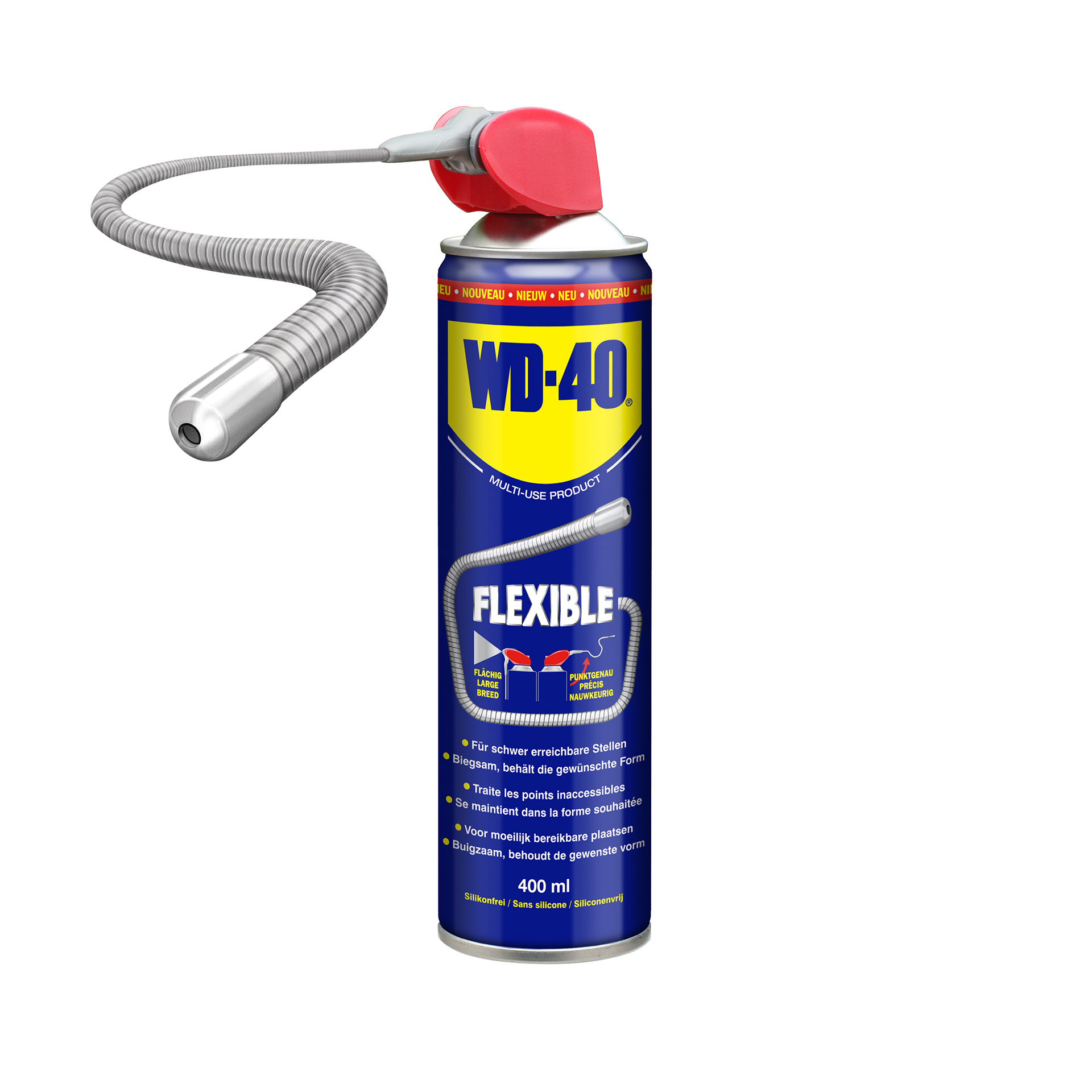 WD40 multispray met flexibel rietje 400ml