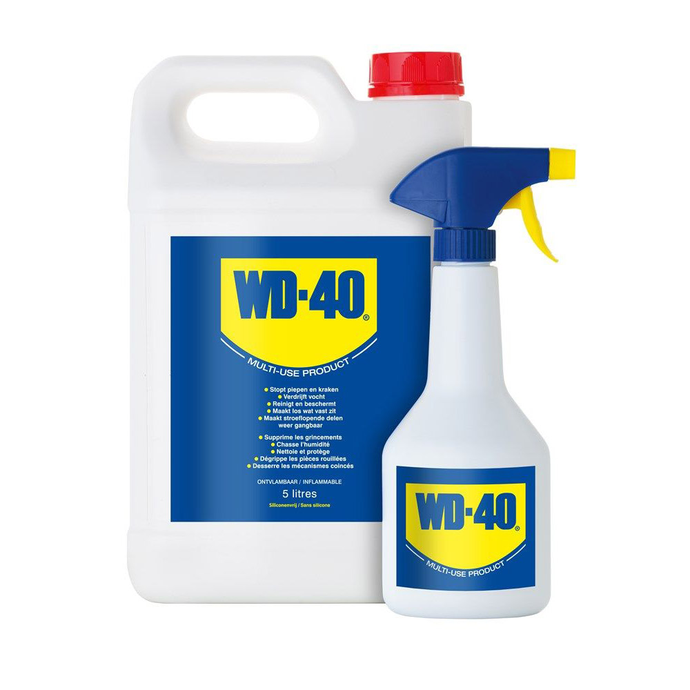 WD40 multispray met spuitflacon 5l