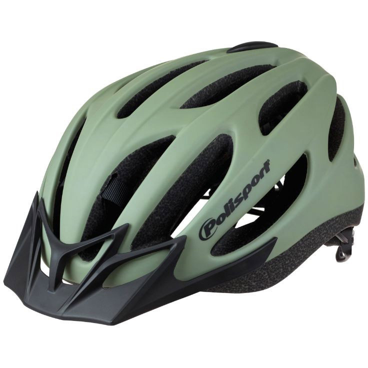 Polisport MTB helm Sport-Flow L 58-62cm mat groen