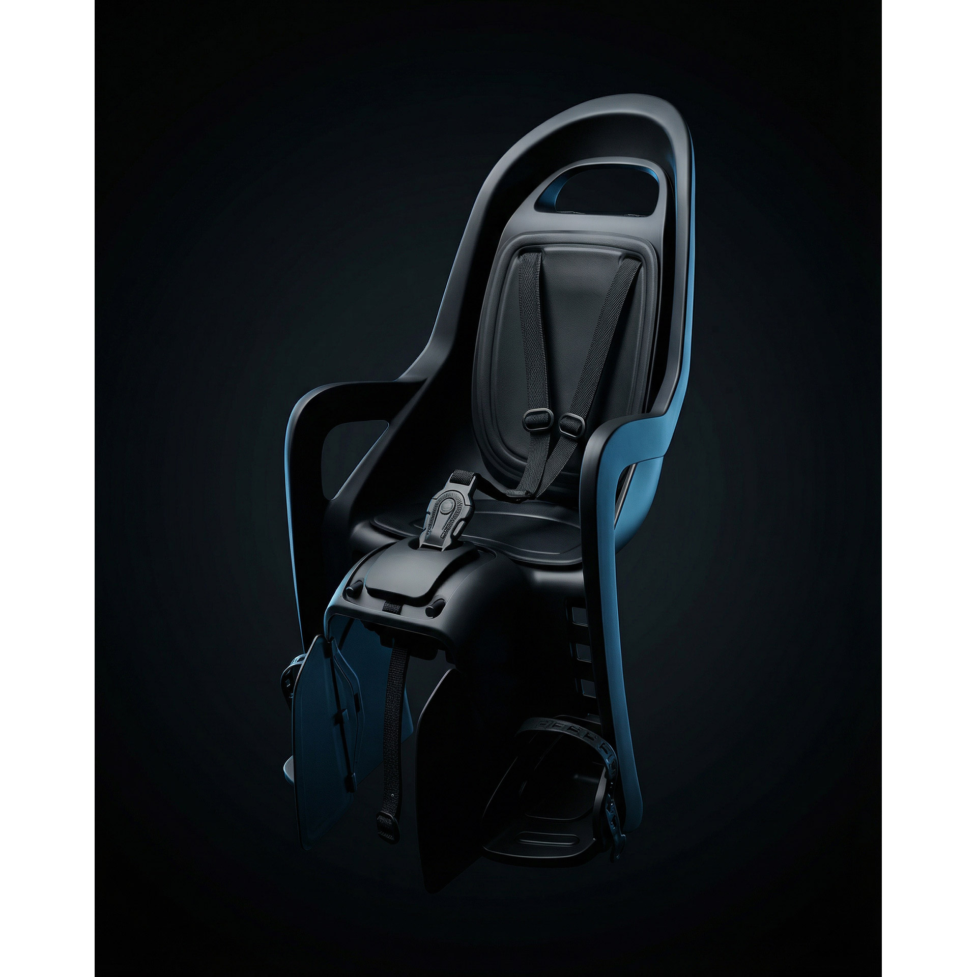 Polisport achterzitje Groovy MIK-HD zwart