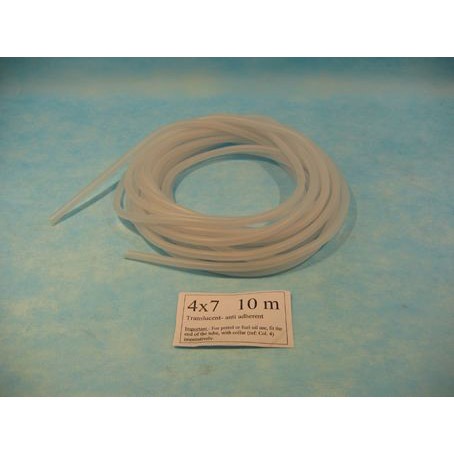 Bicy-Fill benzineslang 4-7mm PVC p/10 meter transparant