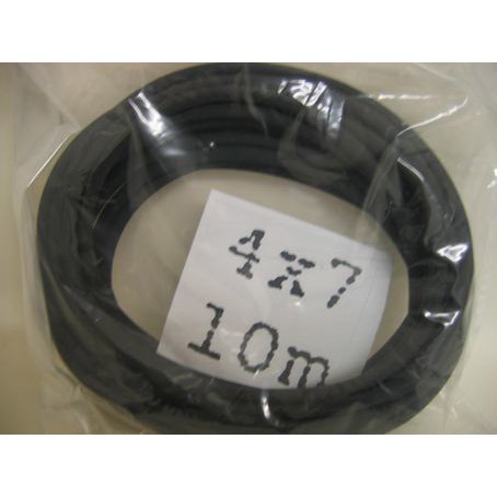 Bicy-Fill benzineslang 4-7mm rubber p/10 meter