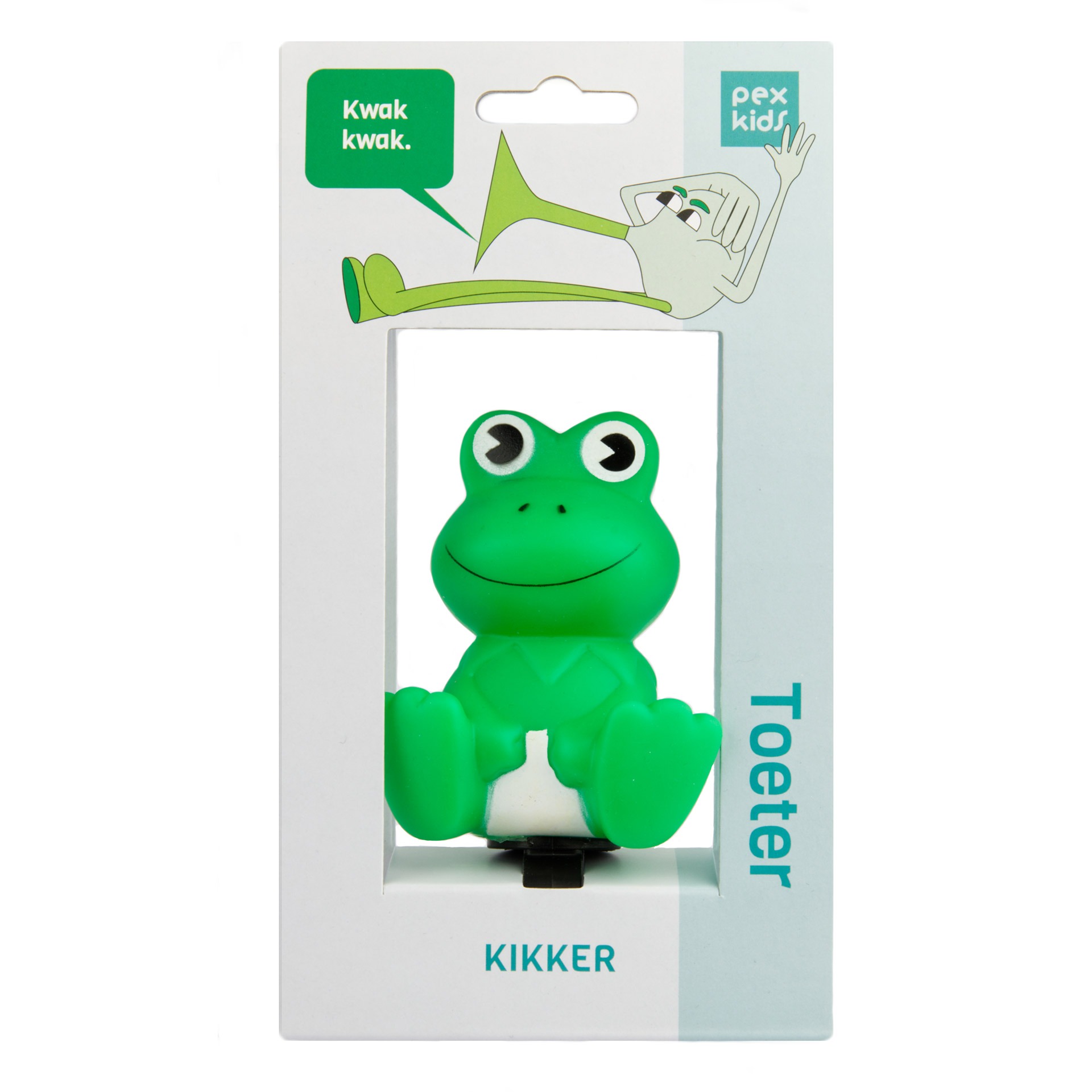 PexKids fietstoeter Kikker