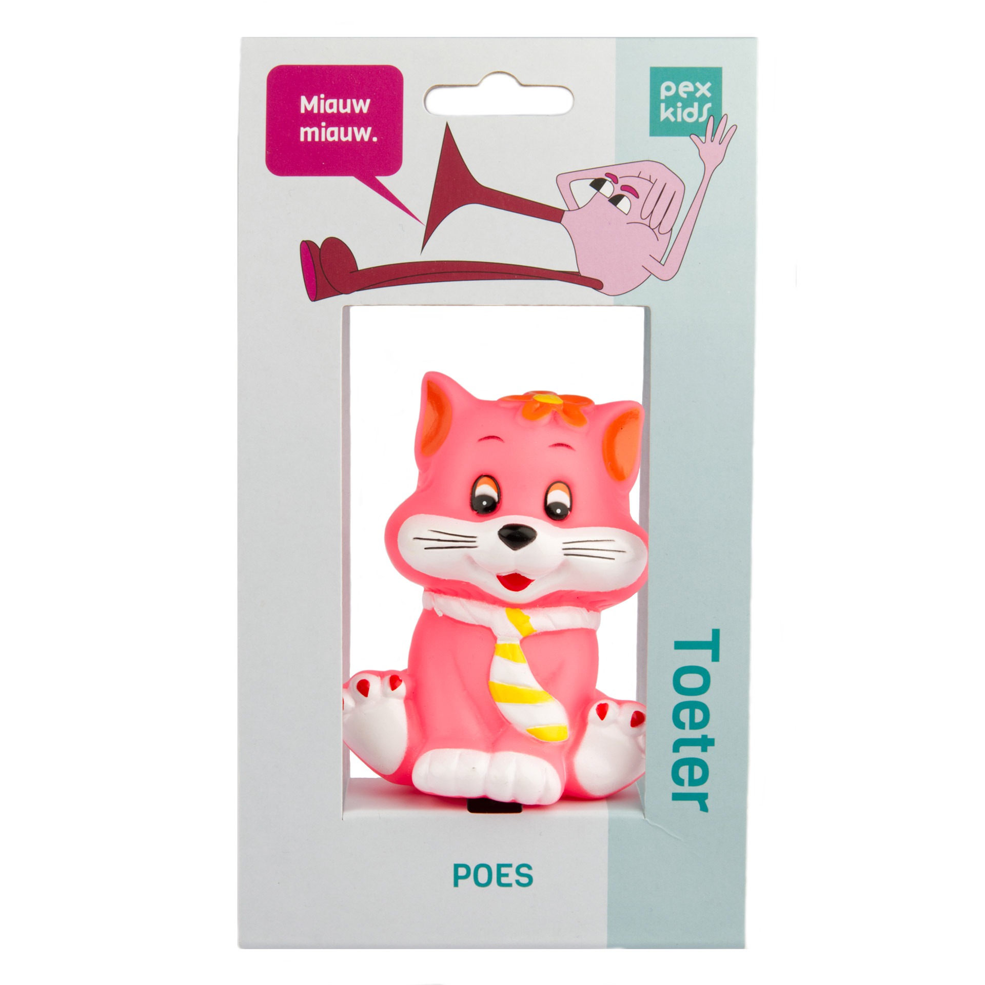 PexKids fietstoeter Poes
